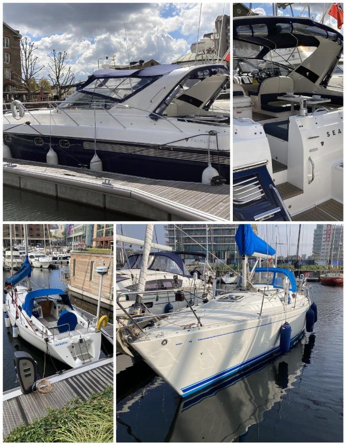Entire Boat At St Katherine Docks 2 Available Select Using Room Options London Luaran gambar